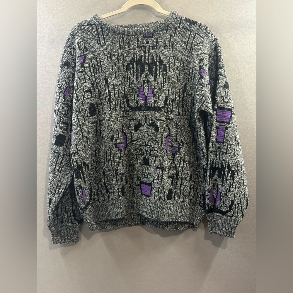 Uniform code retro 90s sweater Med mens fit oversized fall layering